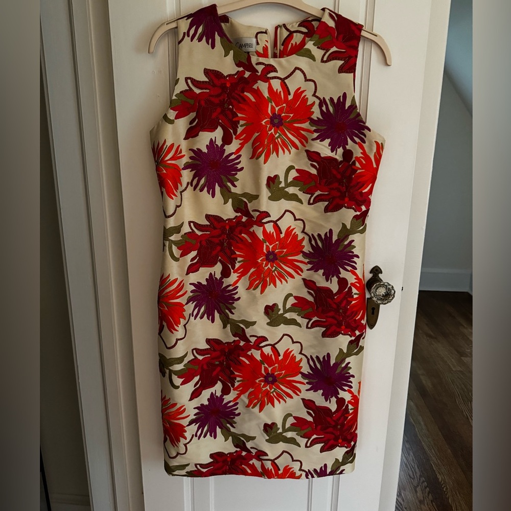 Sara Campbell Shift Dress Size 10